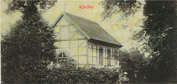 Kirche in Grabow 1945