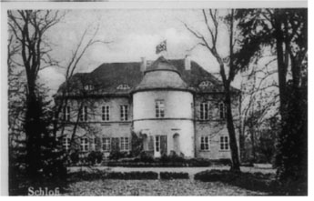 "Schloss" in Grabow vor 1945