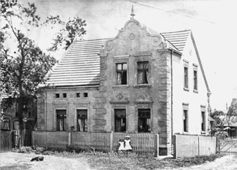 Buchwalds Haus in Trebow, 1912