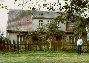 Das Haus meiner Großeltern Oswald und Emma Sprenger im Jahre 1980