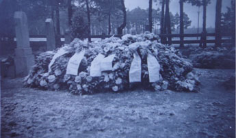Friedhof Beatenwalde im Januar 1942