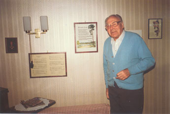 G. B. in seiner Steglitzer Wohnung im April 1989